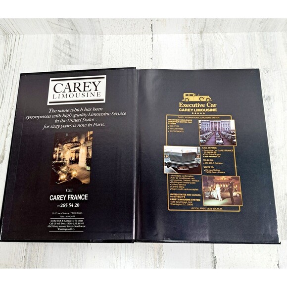 Vintage PARIS HOTEL GUEST GUIDE BOOK 85 French American 1980's Travel Photos - Picture 5 of 16